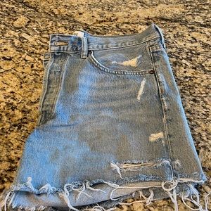 AGOLDE long Parker shorts